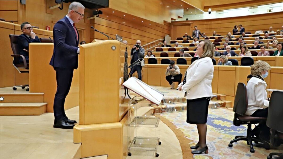 Feliciana Bondía (PSOE) promete su escaño en el Senado