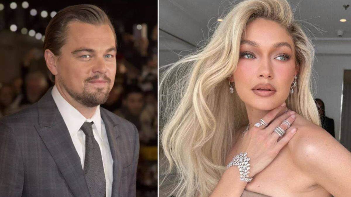 Leonardo DiCaprio y Gigi Haidin