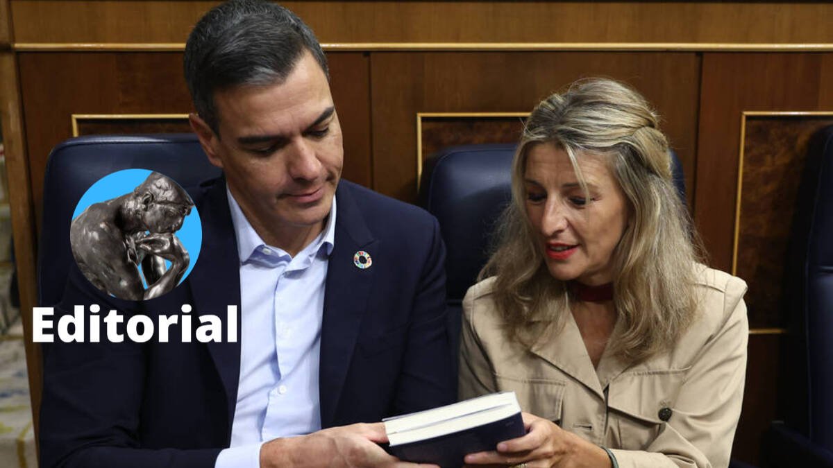 El presidente del Gobierno, Pedro Sánchez y la vicepresidenta segunda y líder de Sumar, Yolanda Díaz.