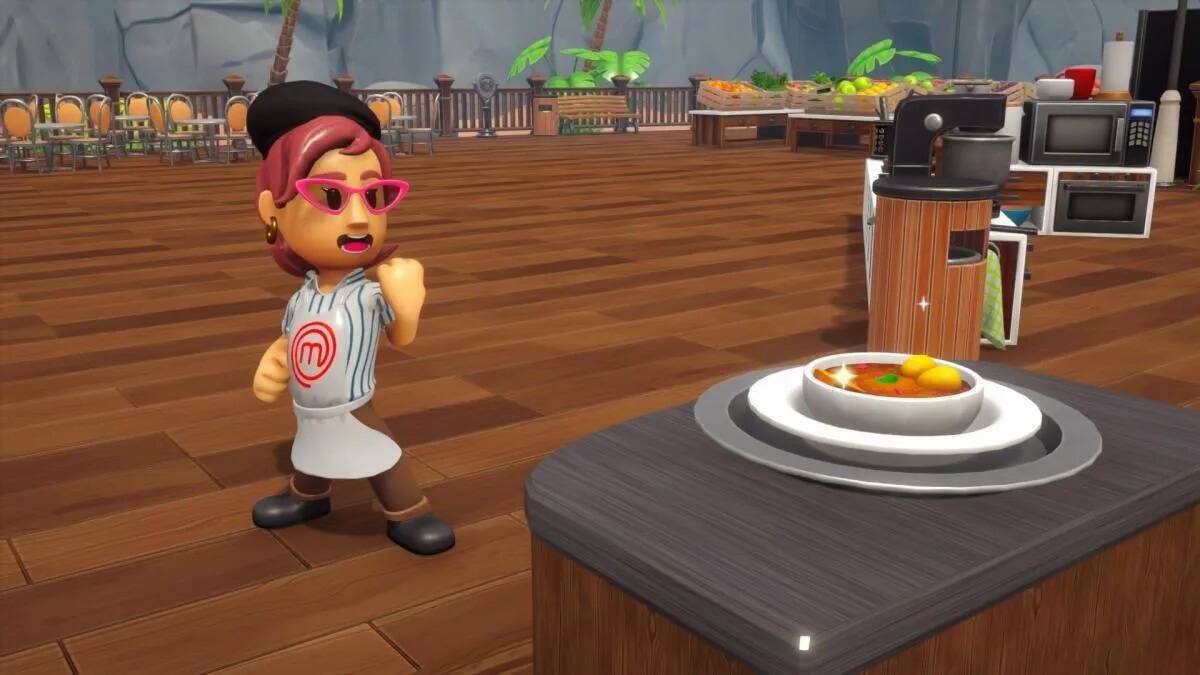 Una imagen de cómo será el videojuego de Masterchef.