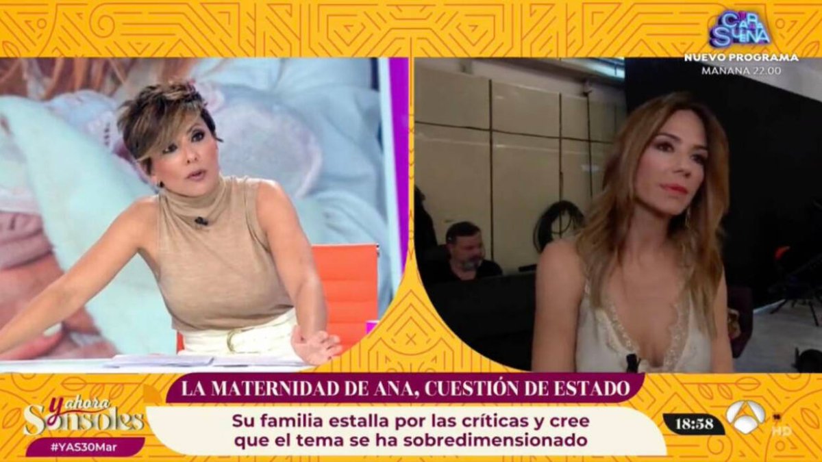 Tamara Gorro en el programa de Sonsoles Ónega