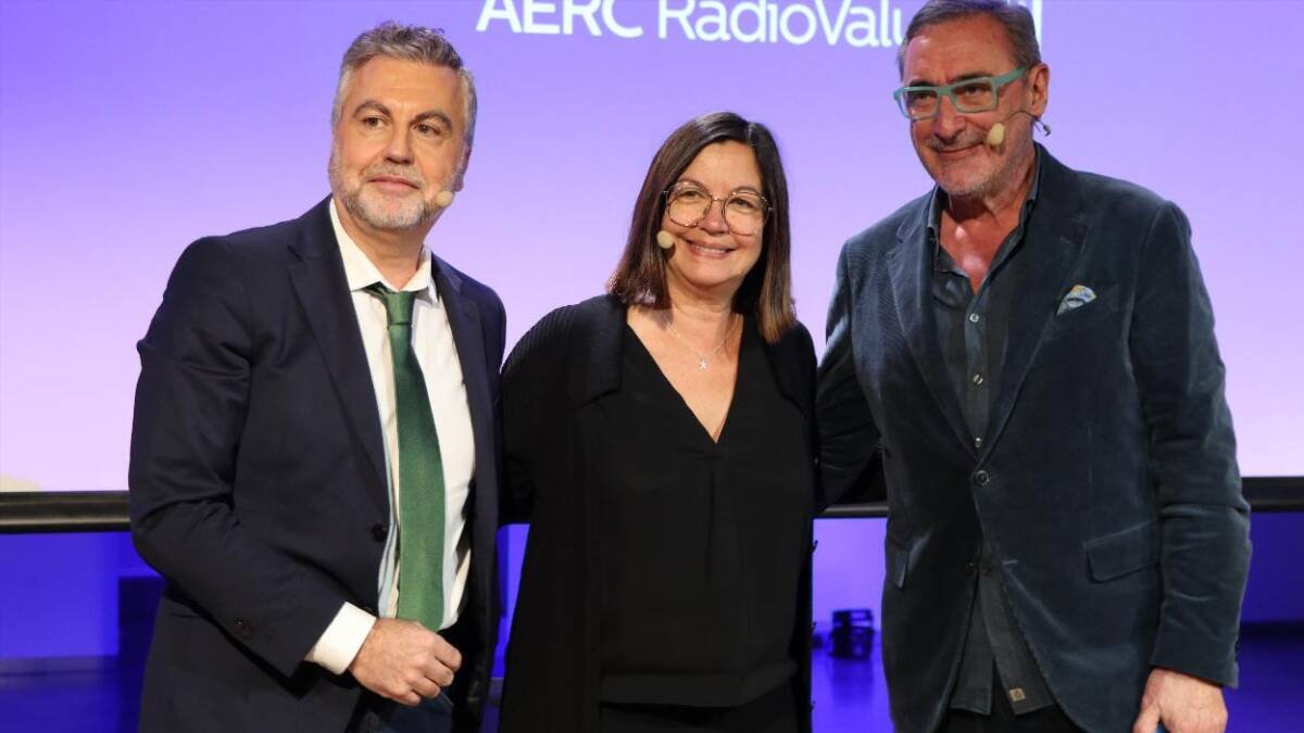 Carlos Alsina, Ángels Barceló y Carlos Herrera.