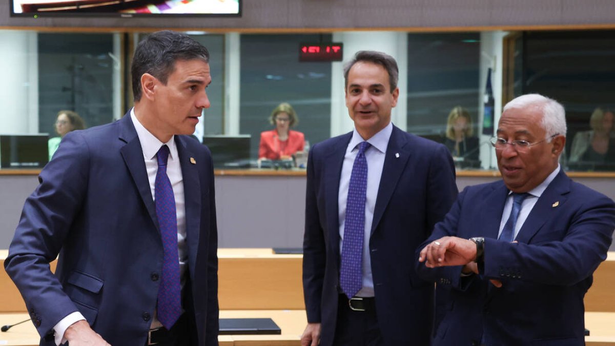 Pedro Sánchez en Bruselas