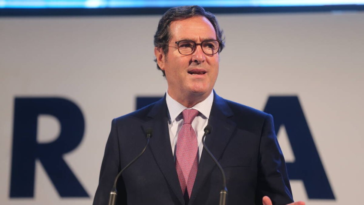 Antonio Garamendi, presidente de la CEOE