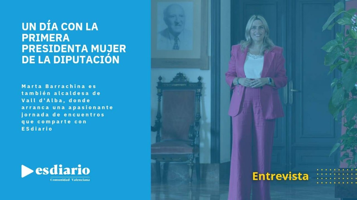 Marta Barrachina, presidenta de la Diputación de Castellón.