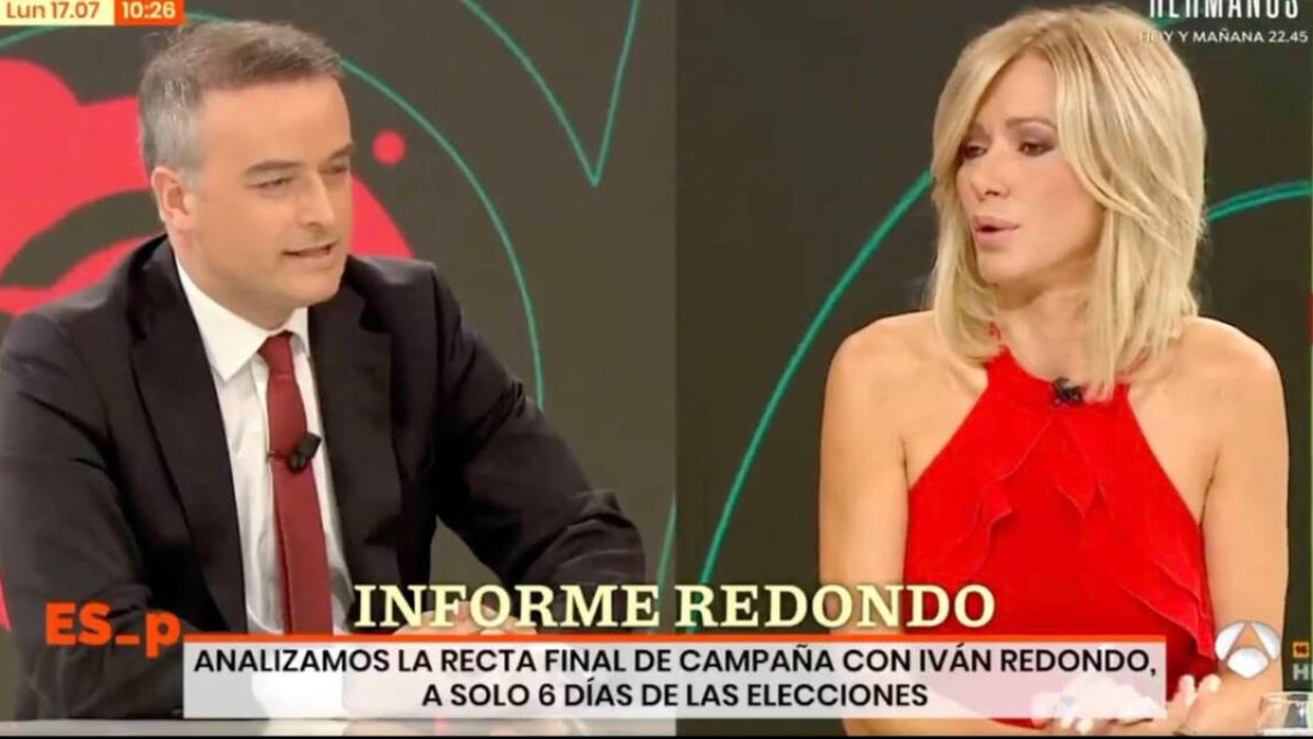 Iván Redondo con Susanna Griso