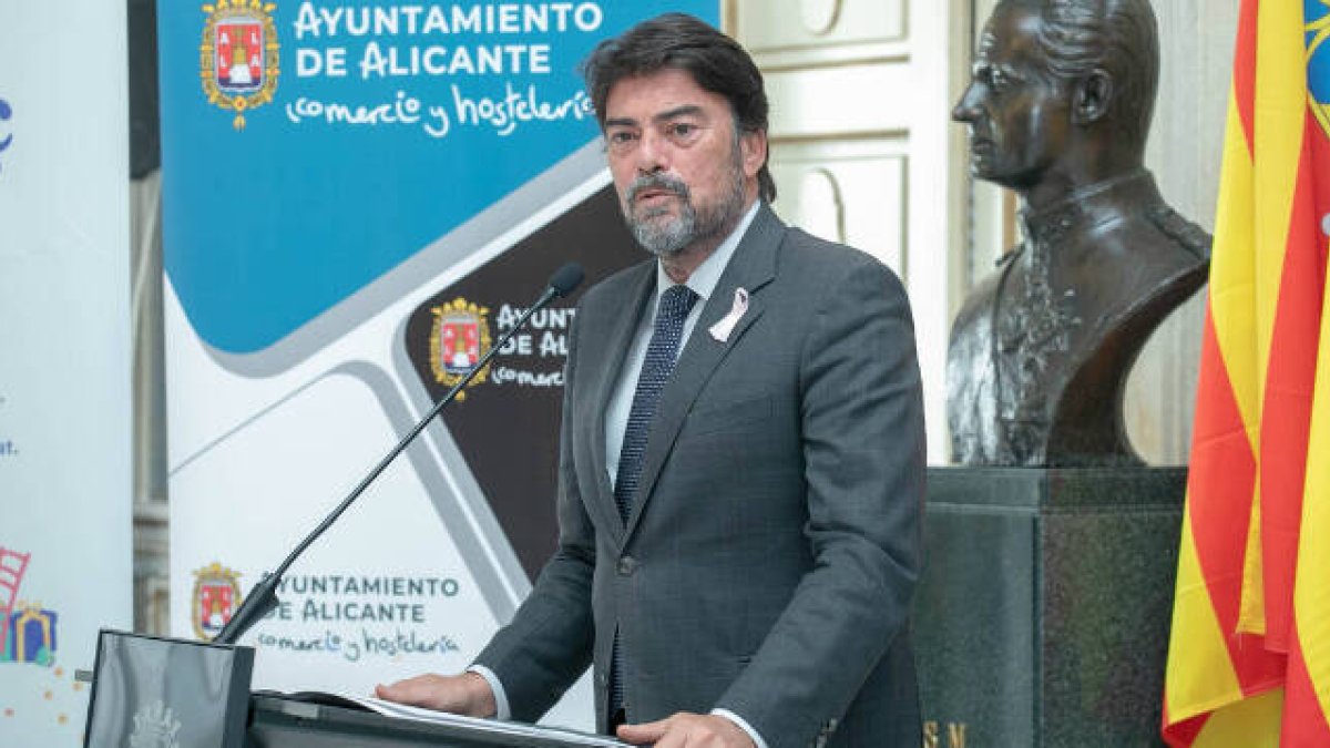 Luis Barcala, alcalde de Alicante