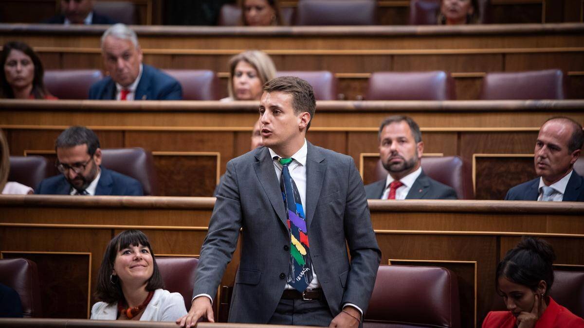 El diputado de Sumar, Jorge Pueyo