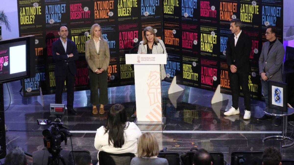 Presentación de la campaña de la Generalitat para el 25N - GVA