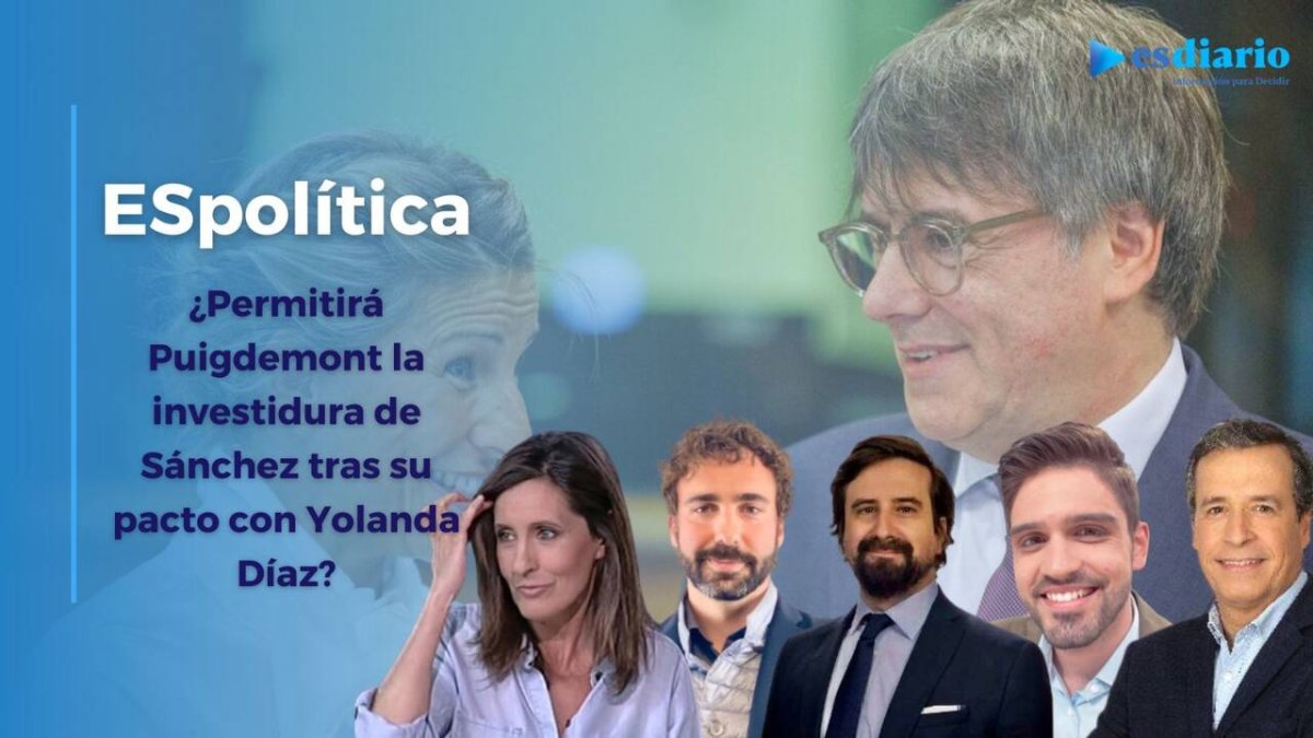 En la imagen se ve a Carles Puigdemont, líder de Junts