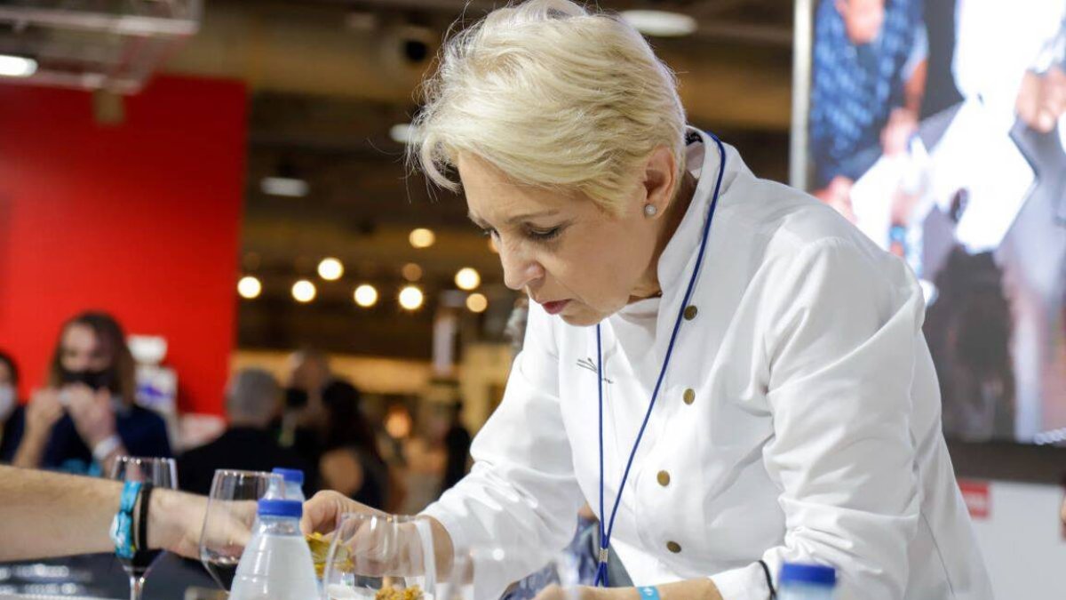 La Estrella Michelin ilicitana Susi Diaz durante la pasada edición de la Feria Alicante Gastronómica