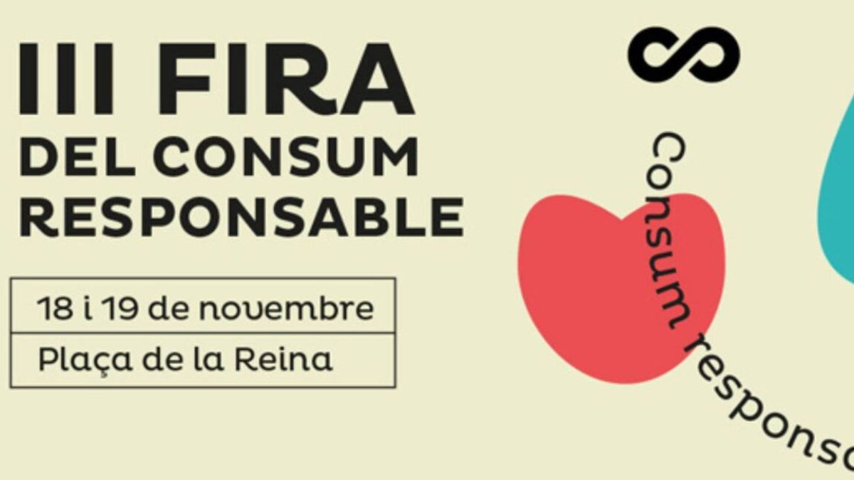 Cartel promocional III Fira del Consum Responsable - GVA