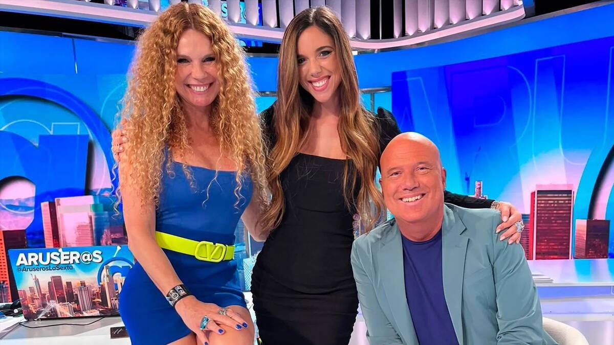 Angie Cárdenas, Tatiana Arús y Alfonso Arús.