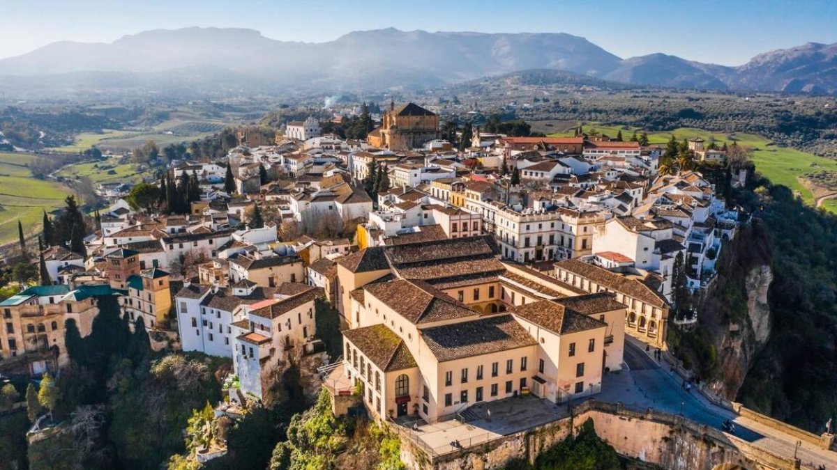 Vista de la ciudad de Ronda, Málaga.