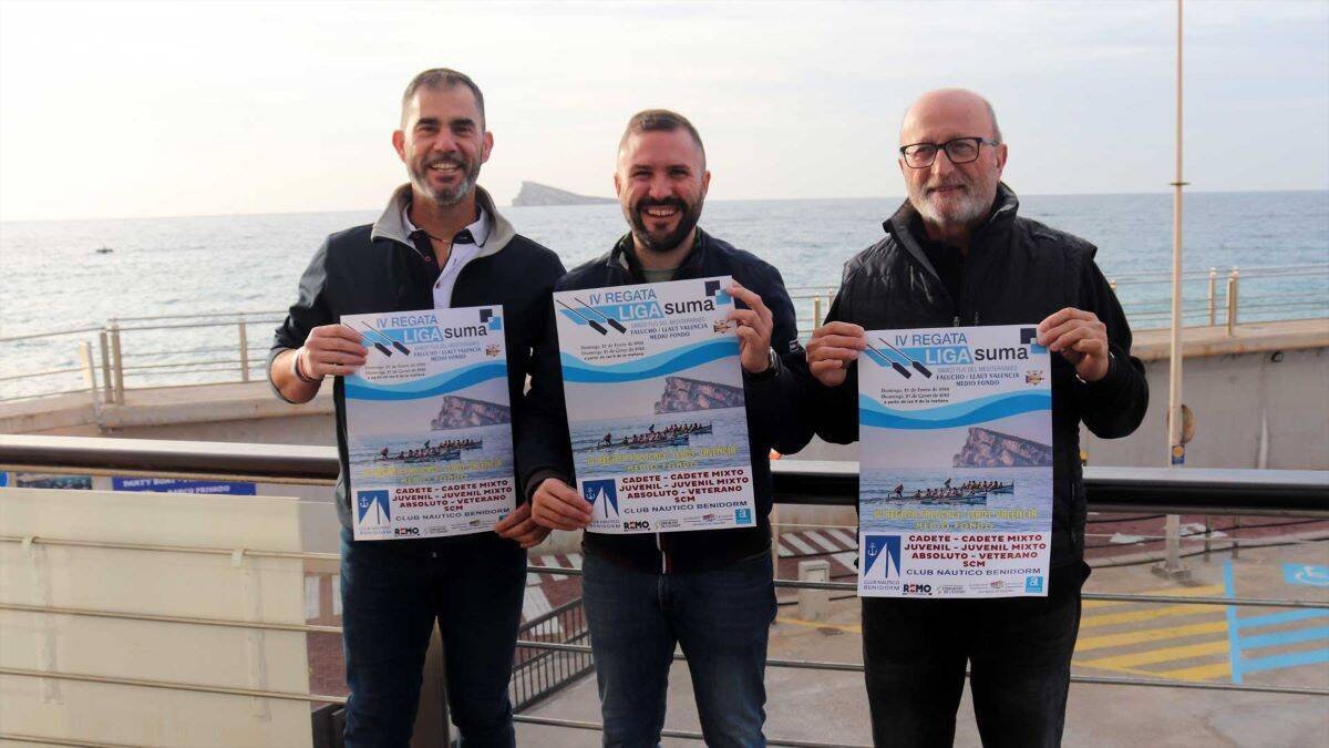 Presentación de la IV Regata de la Liga SUMA de remo