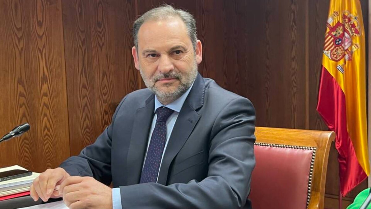 José Luis Ábalos en la comisión de investigación del Senado