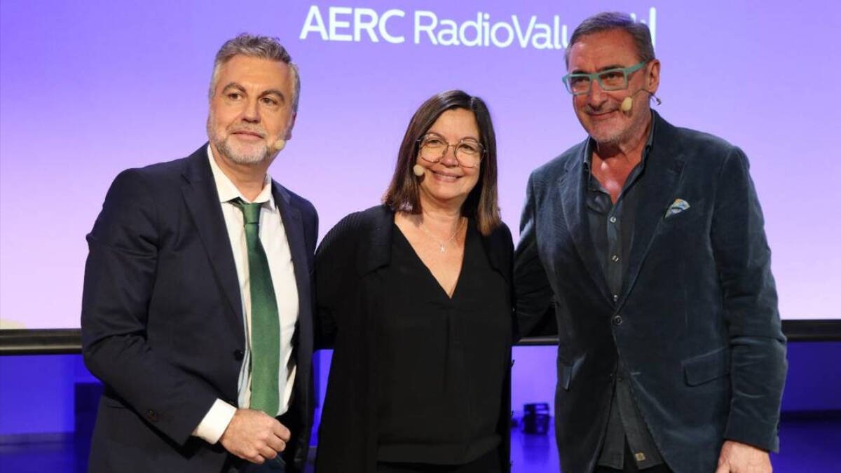 Carlos Alsina, Àngels Barceló y Carlos Herrera