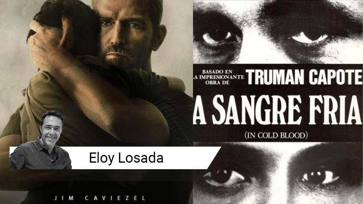 Carteles de 'Sound of freedom' y 'A sangre fría'.