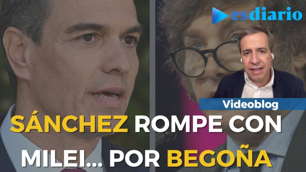 Carátula del Videoblog del director de ESdiario, Benjamín López, sobre la crisis entre España y Argentina