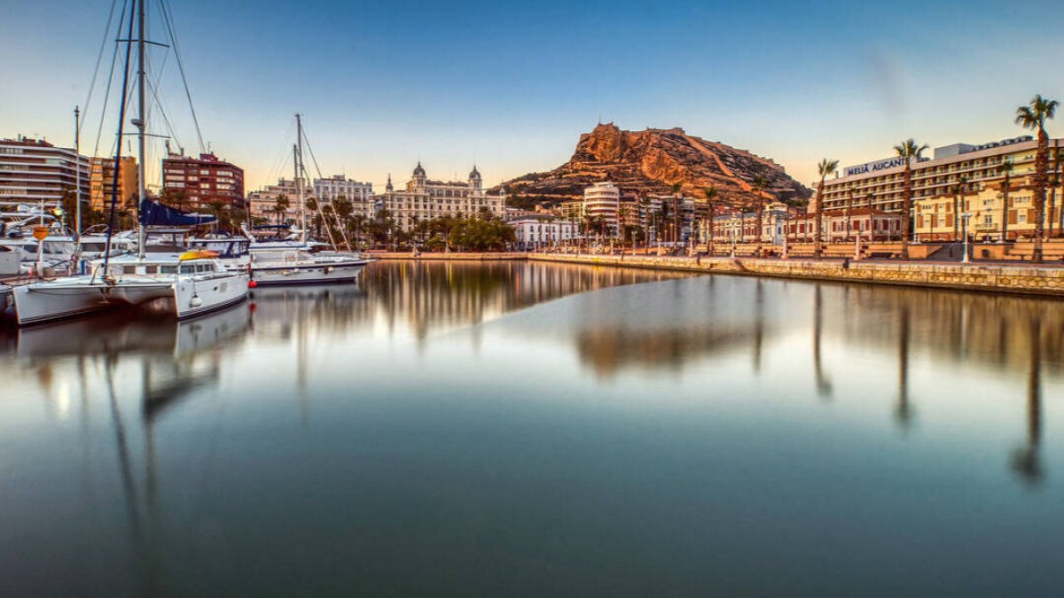 Foto panorámica de Alicante.