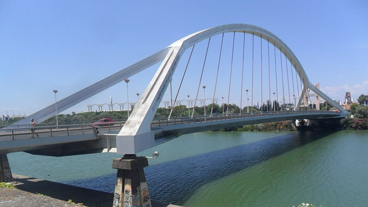 Puente de la Barqueta, Sevilla.