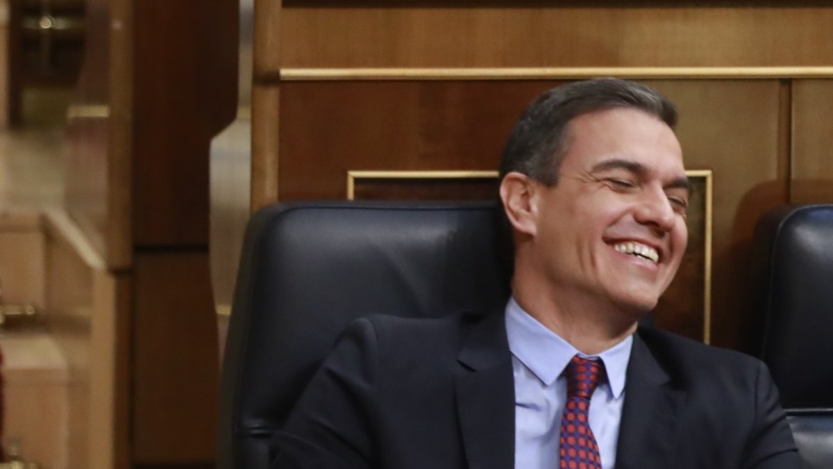 El presidente del Gobierno, Pedro Sánchez