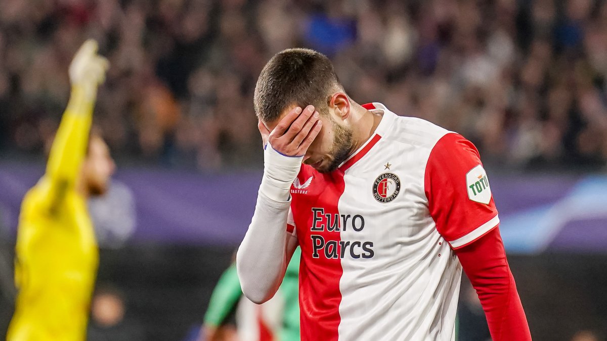 David Hancko, durante un partido.