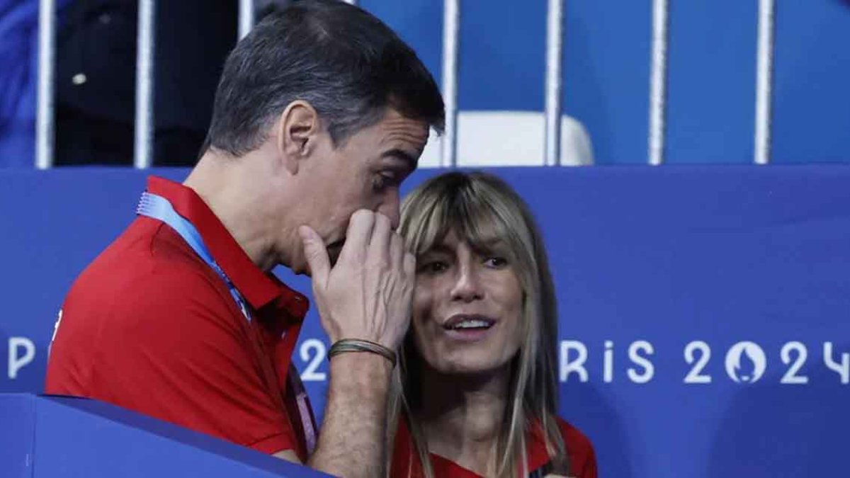 Pedro Sánchez y Begoña Gómez en los JJOO de París