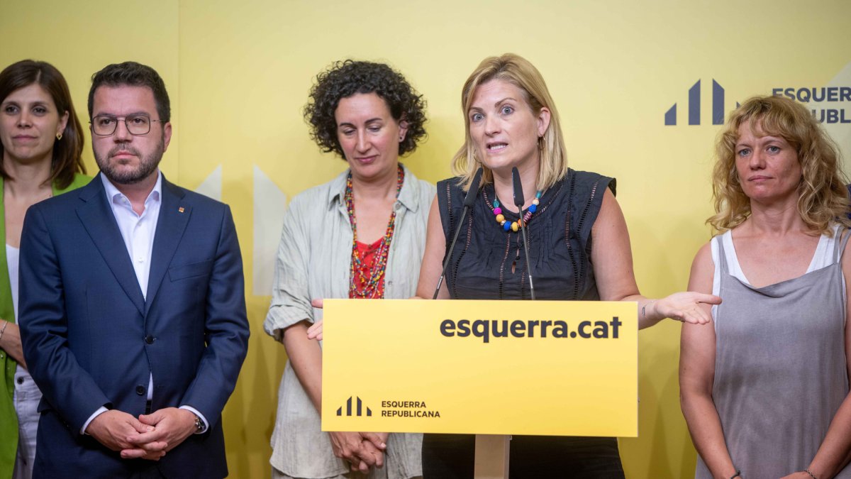 La ejecutiva de ERC anuncia el acuerdo con el PSOE