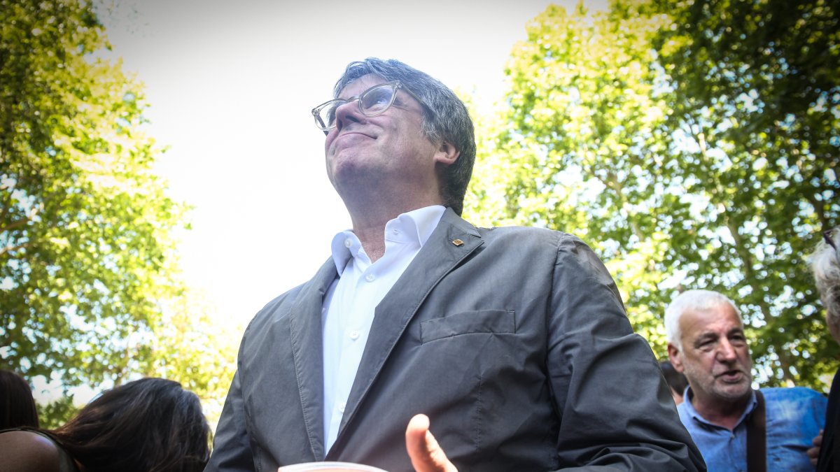 El expresidente de la Generalitat de Catalunya, Carles Puigdemont