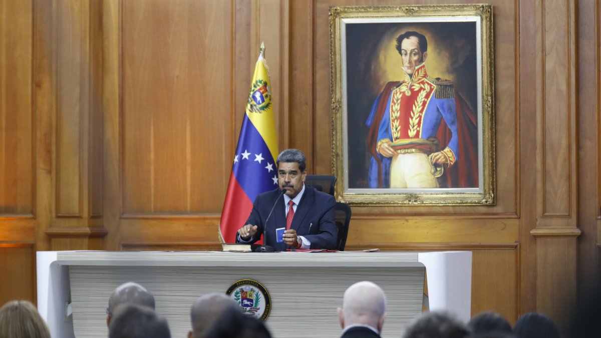 El dictador Nicolás Maduro