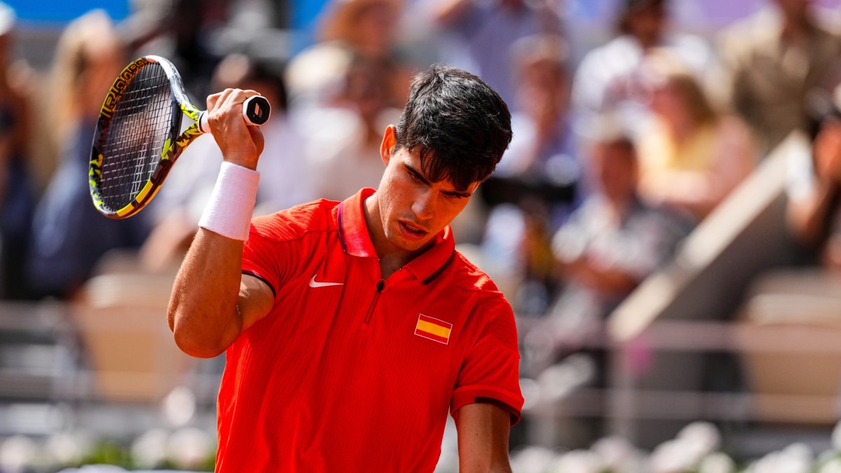 Carlos Alcaraz no pudo con Djokovic