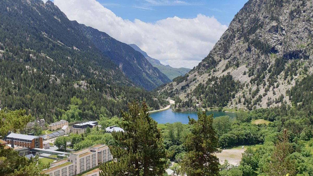 Panorámica del Balneario de Panticosa, Huesca