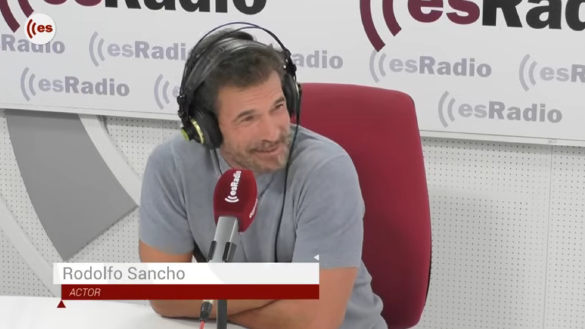 El actor Rodolfo Sancho, en una entrevista