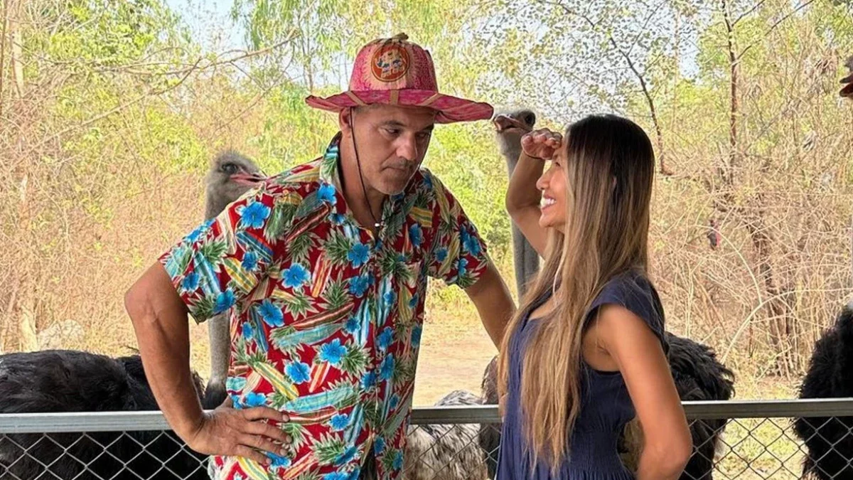 Frank Cuesta y su ex mujer, Yuyee, en una imagen de archivo.