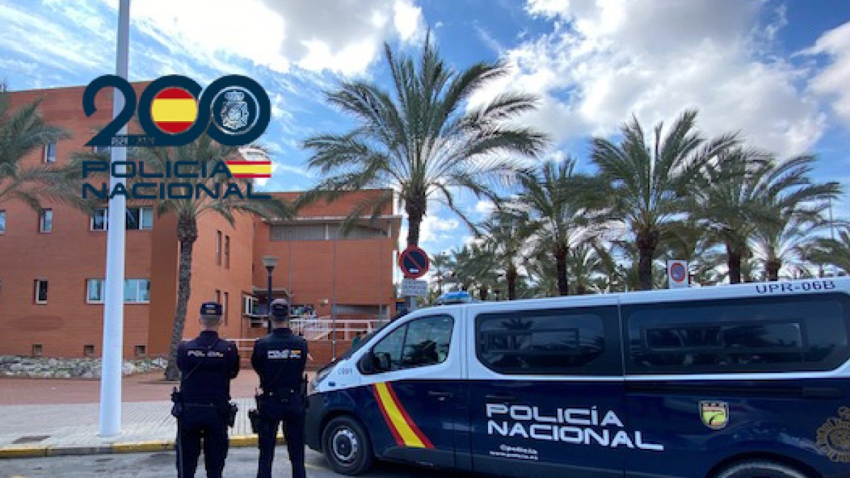 Policía Nacional en Elche. Imagen de archivo