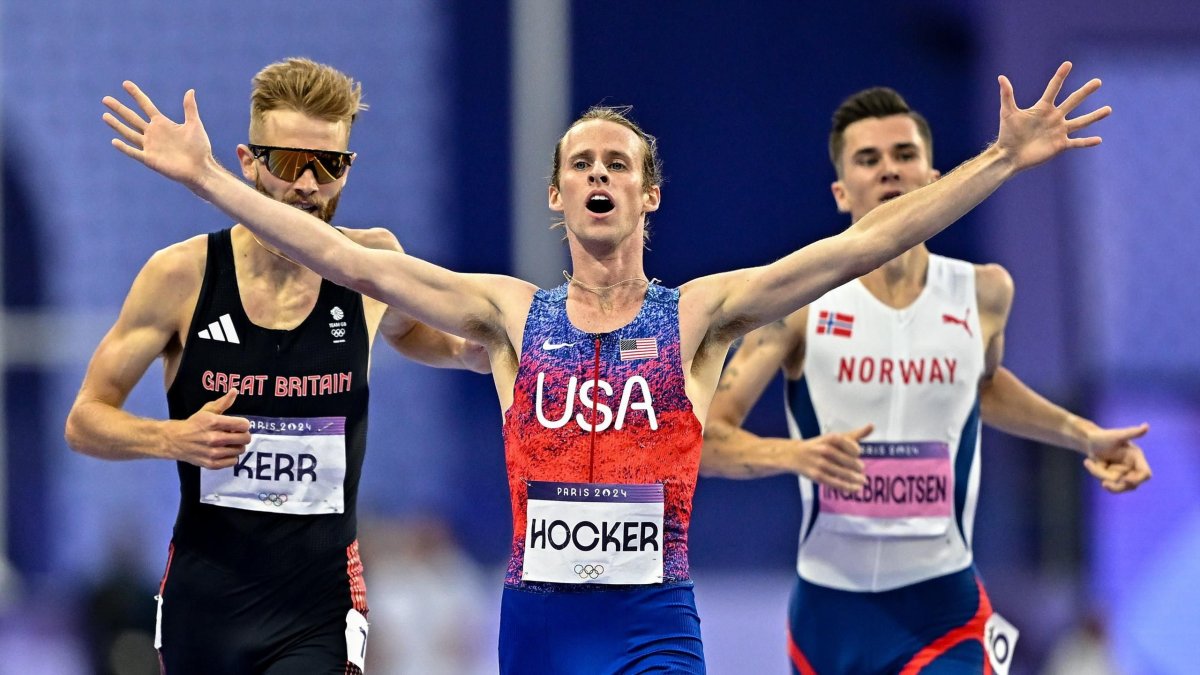 El estadounidense Cole Hocker se hace con el oro en 1.500m