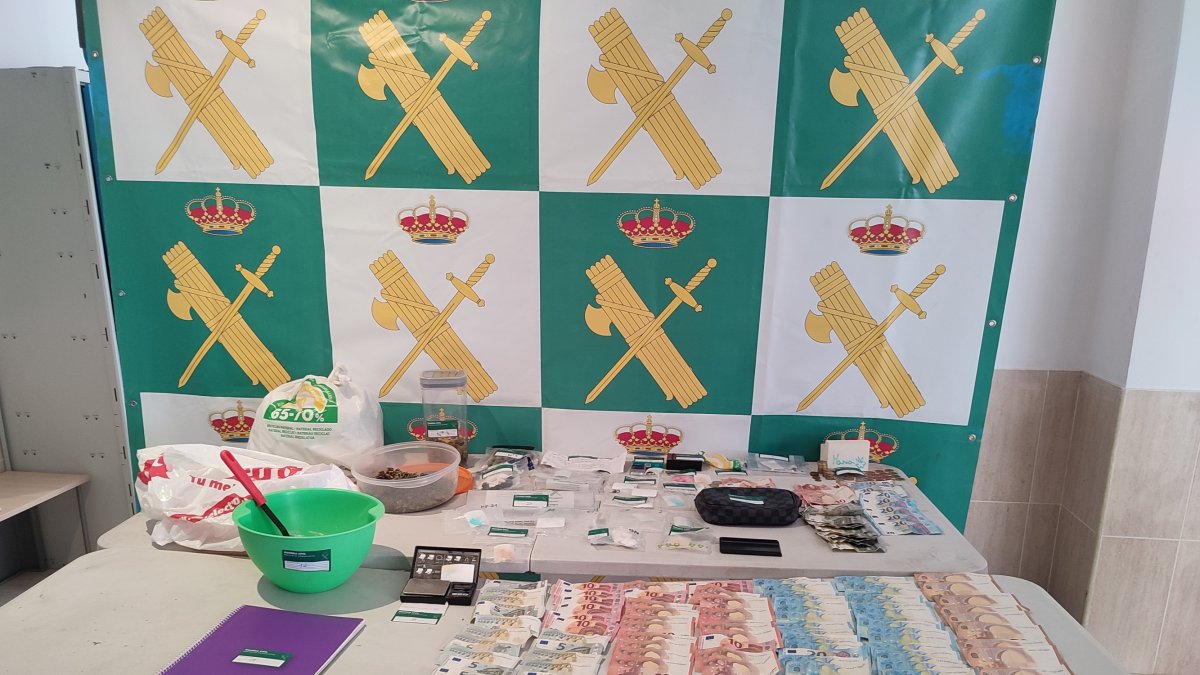 La Guardia Civil desarticula un punto de venta de droga en Nules