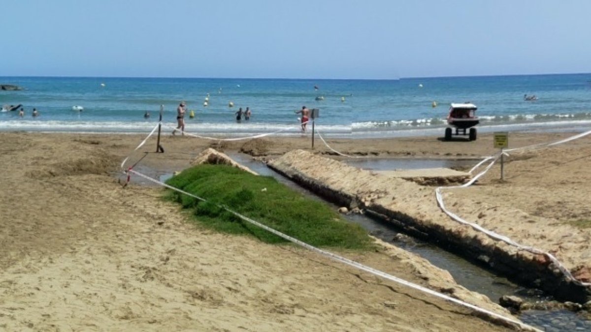 Playa de Las Fuentes de Alcossebre (Castellón)