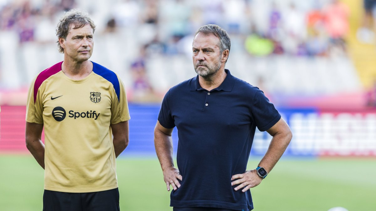 Hansi Flick, entrenador del Barcelona