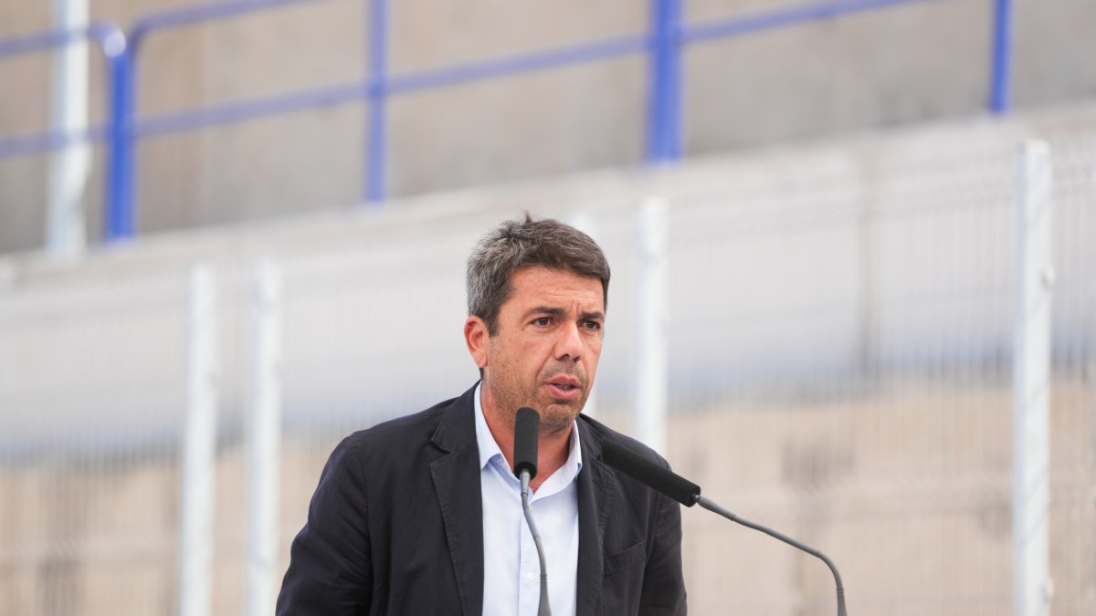 El president de la Generalitat, Carlos Mazón