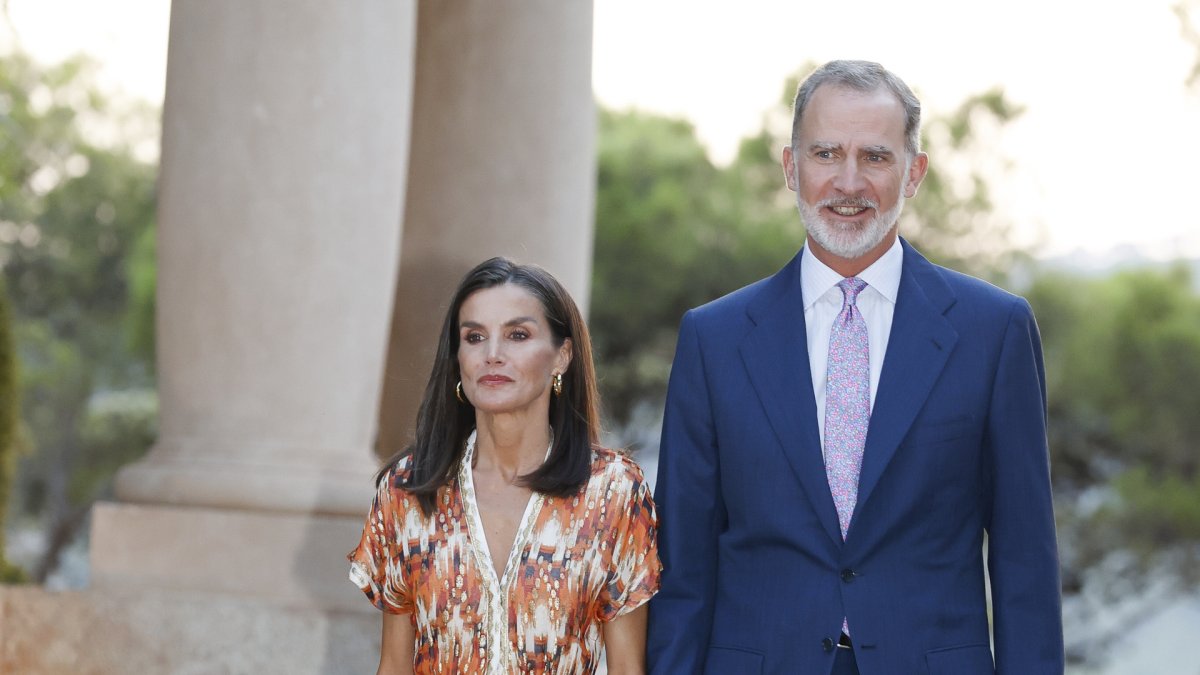 Felipe VI y la Reina Letizia, el pasado 29 de julio en Palma.