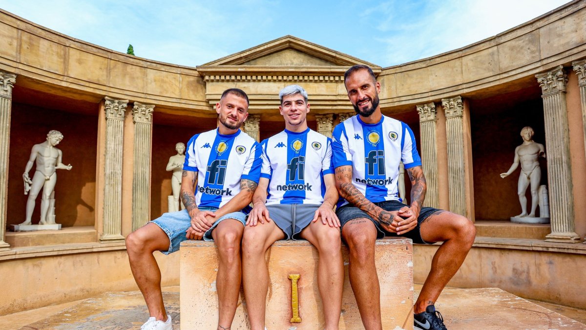 Nuevas equipaciones del Hércules para la 24/25