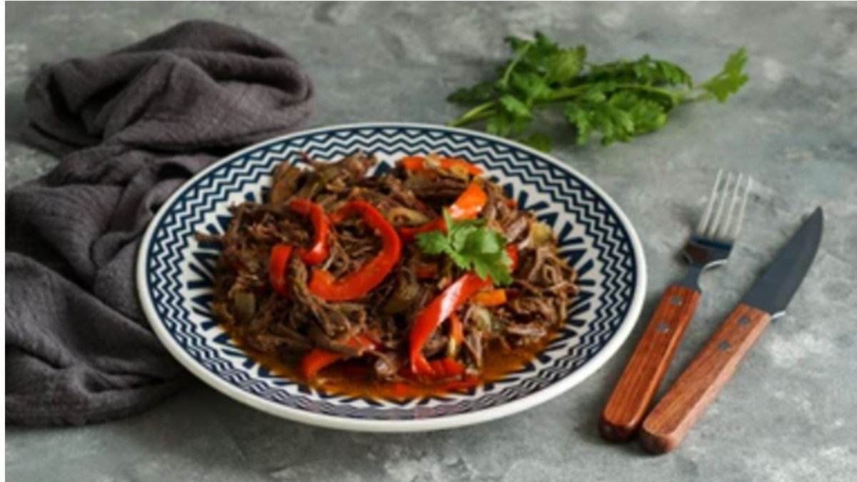 Ropa vieja de Cuba