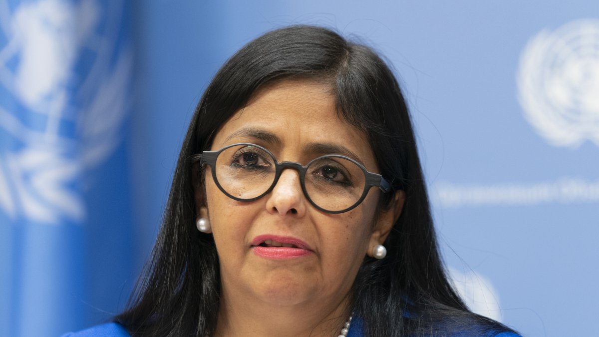 La vicepresidenta venezolana Delcy Rodriguez