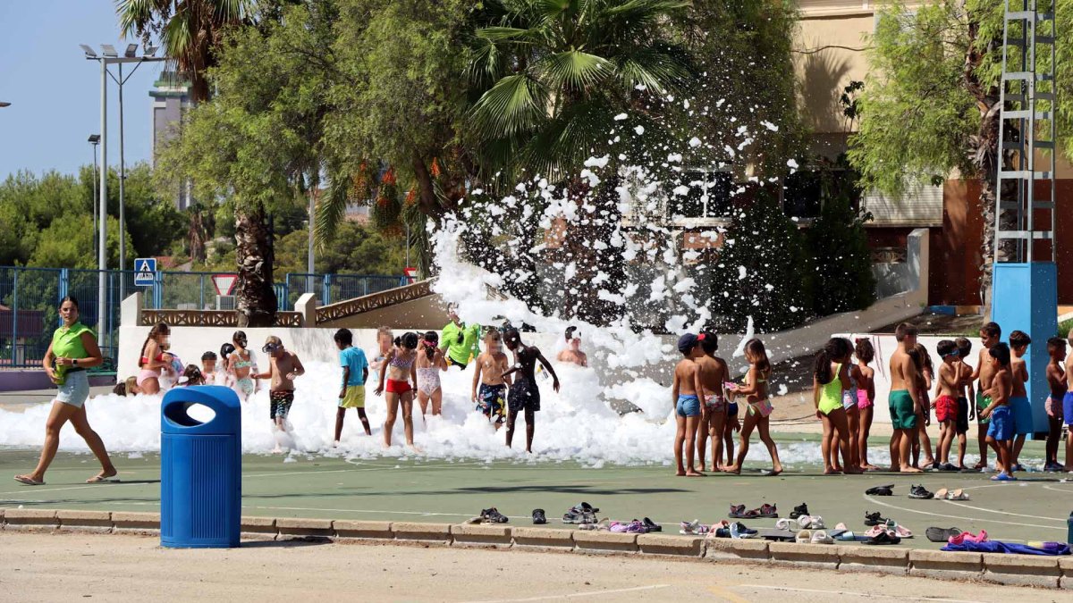 Una de las actividades de la que han disfrutado jóvenes y niños durante este verano