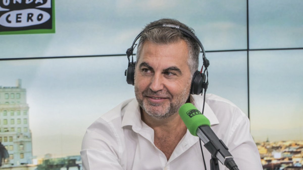 Carlos Alsina, en el estudio de Onda Cero.