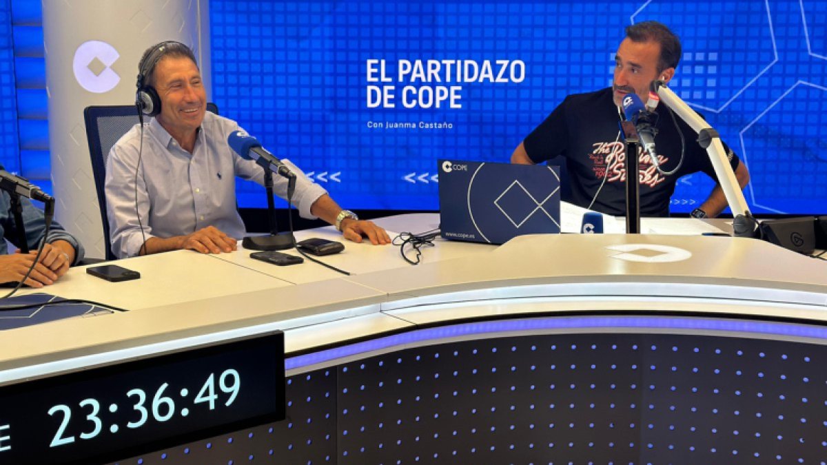 Carlos Martínez y Juanma Castaño, en El Partidazo de COPE.