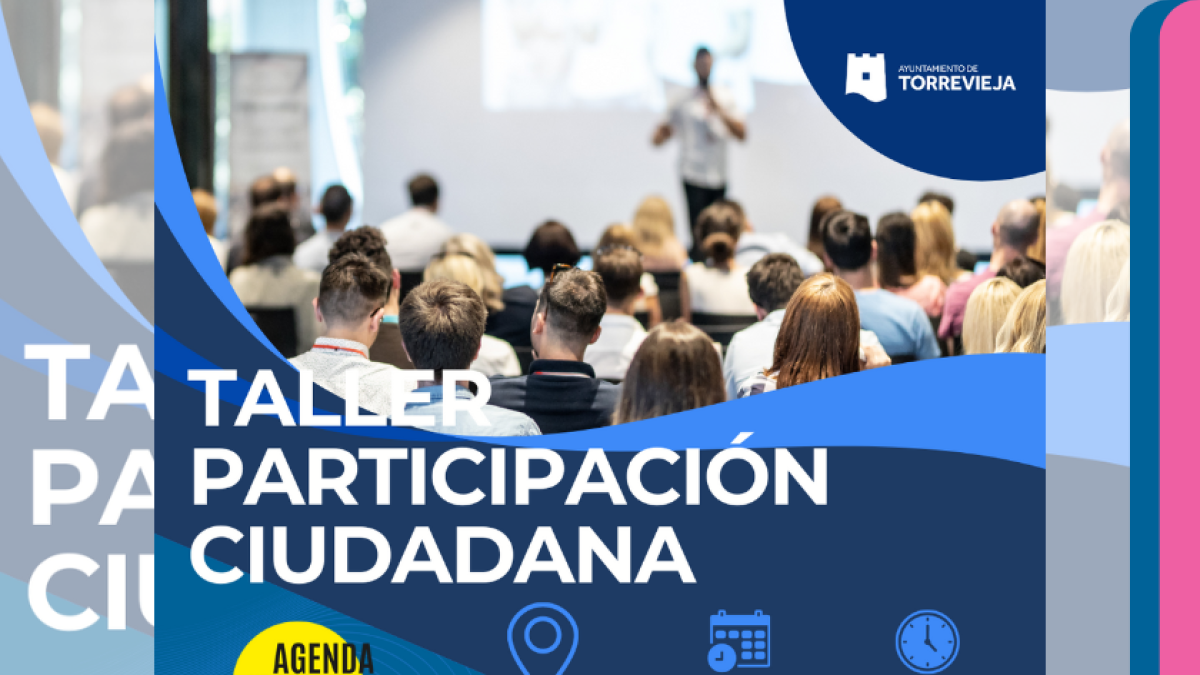 Cartel del Taller de Participación Ciudadana