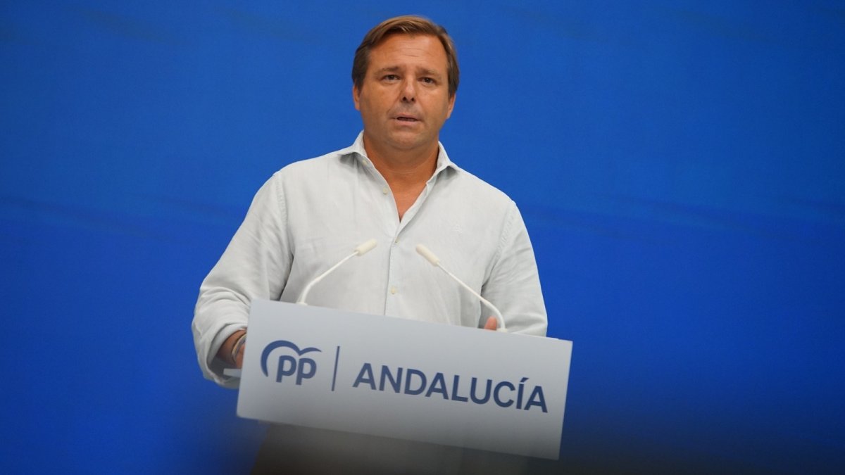 El secretario general del PP-A, Antonio Repullo.